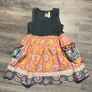 Vintage Matilda Jane Character Counts Vigilante Maya Dress Size 4‎